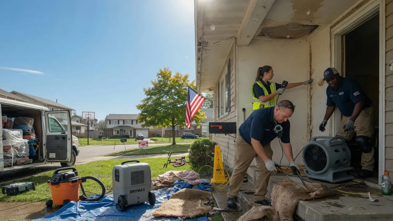 Water Damage Restoration in Malta, IL near me